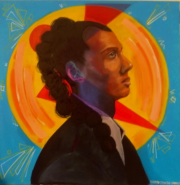 Stromae - Acrylic on Canvas