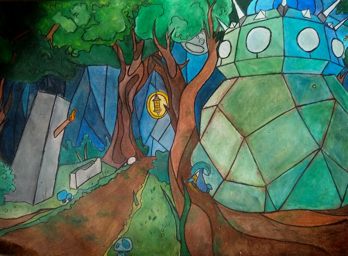 Walk Off Earth - Oil Pastels