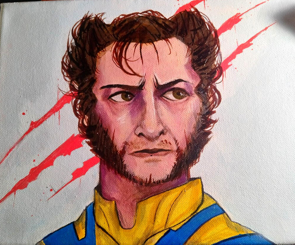 Wolverine - Acrylic on Canvas